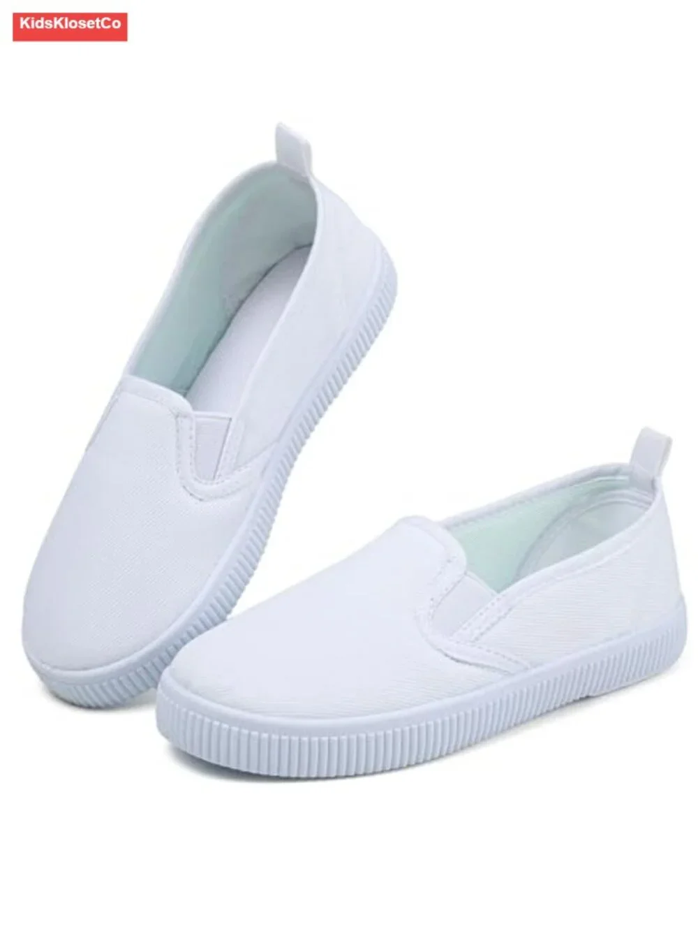 Kids Canvas Sneakers Breathable Slip-Resistant Low Top
